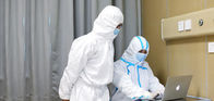 O Bodysuit completo Hazmat químico respirável da proteção da doença sere a prova química fornecedor
