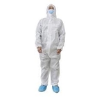 Isolamento descartável Bunny Suit da combinação da sala de limpeza protetora química respirável fornecedor