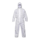 Isolamento descartável Bunny Suit da combinação da sala de limpeza protetora química respirável fornecedor