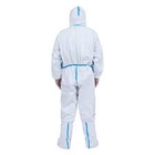 Combinações protetoras médicas descartáveis do isolamento de Hazmat do laboratório com Hood Protective Suit fornecedor