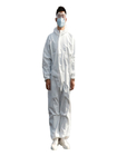 Branco respirável do PPE de Bunny Type das combinações químicas descartáveis da proteção da doença fornecedor