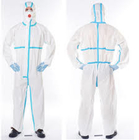 PPE um terno protetor médico descartável plástico de terno protetor da parte fornecedor