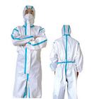 Chama - terno protetor do PPE do Biohazard completo descartável retardador do corpo fornecedor