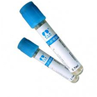 Luz da flebotomia - o tubo superior azul  do gel do soro dos testes engarrafa fornecedor