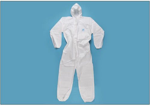 Em vestidos resistentes fluidos descartáveis do PPE do nível conservado em estoque 1 para trabalhadores dos cuidados médicos fornecedor