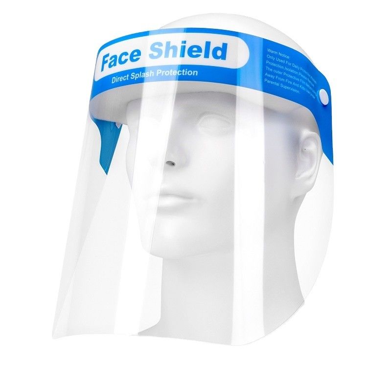 Viseiras reusáveis médicas de pouco peso da cara completa de protetor de cara para a viagem aérea fornecedor