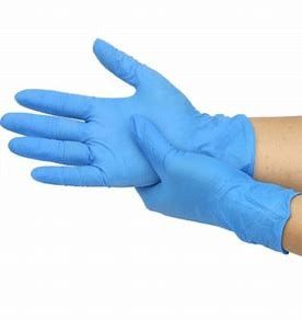 7 Mil Disposable Chemical Gloves Nitrile pulverizam livre para o exame fornecedor