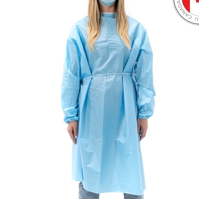 Vestidos pacientes brancos descartáveis por atacado do isolamento do PPE para o hospital fornecedor