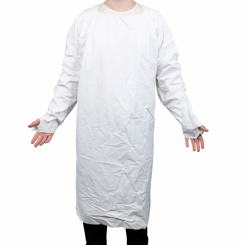 Vestido médico não estéril Dustproof do PPE do isolamento da G/M para a venda fornecedor