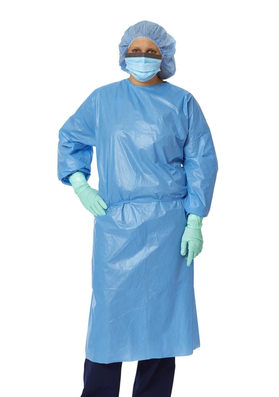 Vestidos adultos biodegradáveis do hospital de 40 G/M, os melhores vestidos descartáveis do isolamento fornecedor