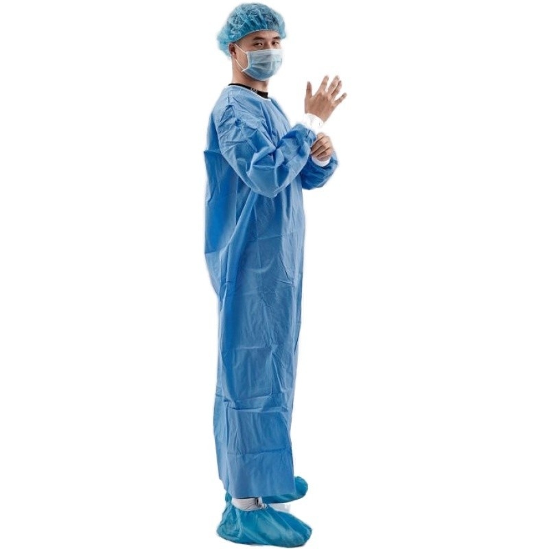 Vestido cirúrgico do avental do doutor Surgery Disposable Reusable reforçado perto de mim fornecedor
