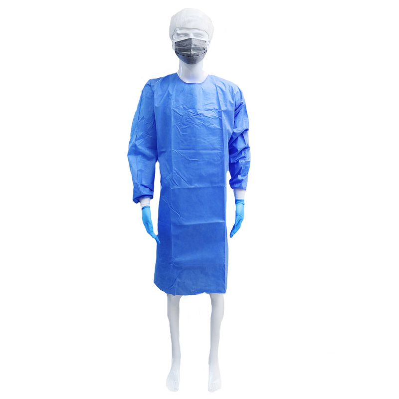 Isposable reforçou o vestido cirúrgico do avental do látex paciente da operação fornecedor