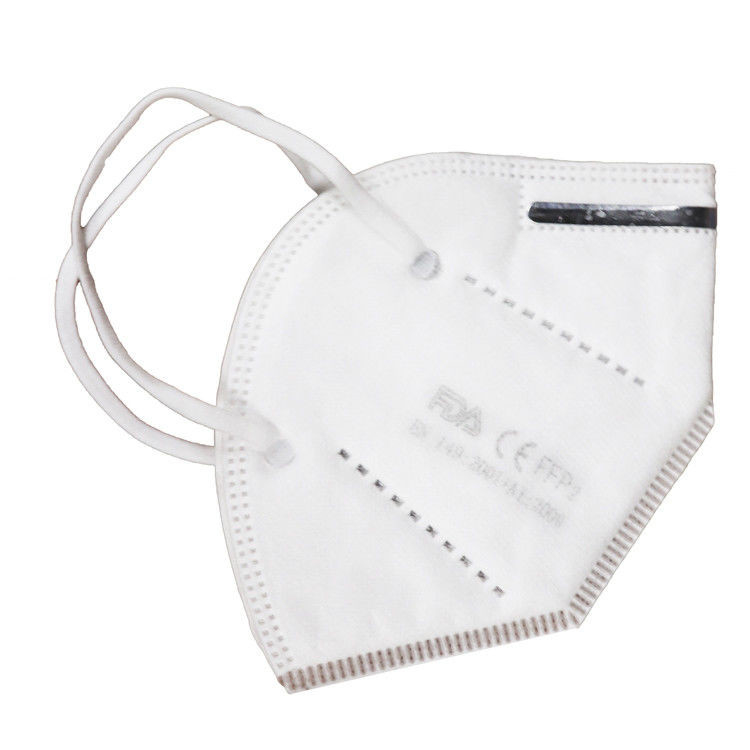 KN95 médico feito sob encomenda máscara antiaérea da proteção da poluição da cara descartável de 3 dobras fornecedor